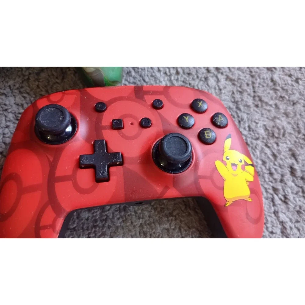 Lot Of 3 Nintendo Switch Controllers For Parts Only Zelda And Pikachu